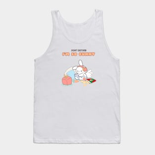 Ready for Bunny Gaming Fun: 'Don't Disturb, I'm So Bunny! Tank Top